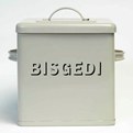 Small Square Bisgedi Bin Putty Grey