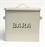 Large Square Bara, Putty Grey