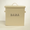 Large Square Bara Bin Cream
