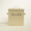 Small Square Blawd Bin Cream