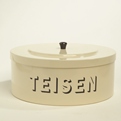 Large Round Teisen Tin Cream