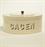 Large Round Cacen Tin Cream
