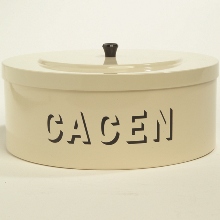 Small Round Cacen Tin Cream