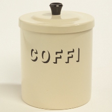 Small Coffi Canister Cream