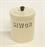 Small Siwgr Canister Cream
