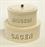 Large & Small Stacking Bisgedi & Cacen Tins Cream