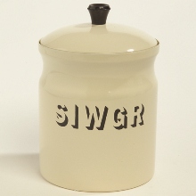Grannies Siwgr Canister Cream