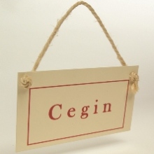 Cegin - Plaque