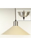 J D French Kitchen Pendant in Cream