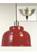 J D Cafe Pendant - in Red