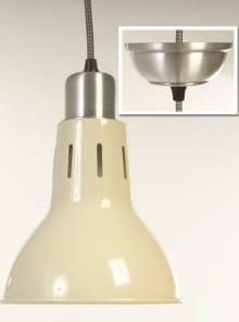 J D Mirada Pendant in Cream