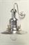 Large Fisherman Wall Lamp in Aluminium