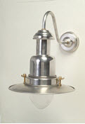 Small Fishermans Wall Lamp in Aluminium