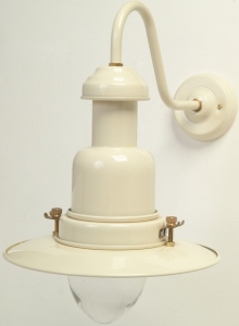 Small Fishermans Wall Lamp in Cream