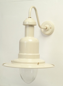 Large Harbour Wall Lamp in Cream