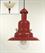 Large Fisherman Pendant in Red