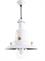 Large Fishermans Pendant in White