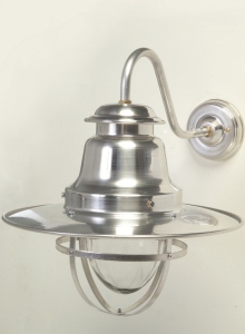 Quayside Wall Lamp in Aluminium
