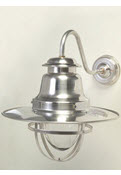 Quayside Wall Lamp in Aluminium