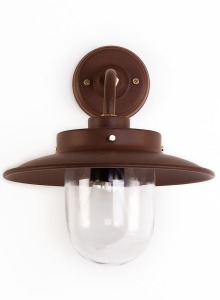 Burford Wall Lamp in Cocoa Bean