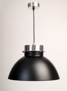 The Lucas Pendant Light in Black
