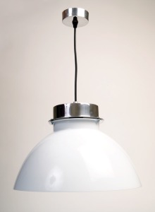 The Lucas Pendant Light in White