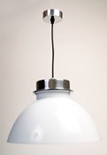 The Lucas Pendant Light in White