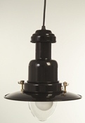Small Fishermans Pendant in Black