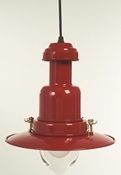 Small Fishermans Pendant in Red