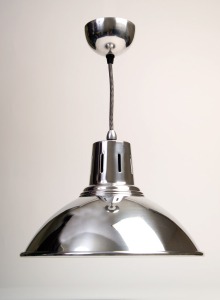 The Milan Pendant Light in Aluminium