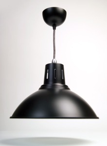 The Milan Pendant Light in Black