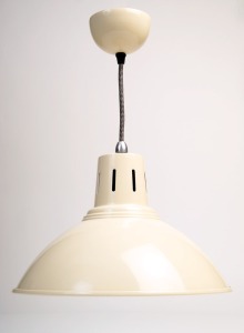 The Milan Pendant Light in Cream