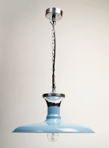 The Esme Pendant Light in Blue