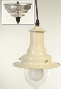 Mini Harbour Pendant in Cream