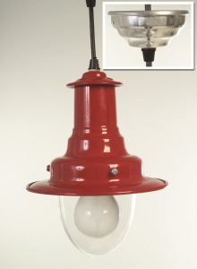 Mini Harbour Pendant in Red