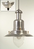 Extra Large Fisherman Pendant in Aluminium