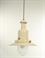 Extra Large Fisherman Pendant in Cream