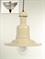 Large Harbour Pendant in Cream