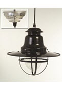 Large Quayside Pendant in Black
