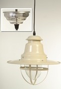 Large Quayside Pendant in Cream