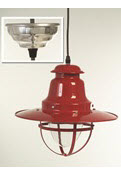 Large Quayside Pendant in Red