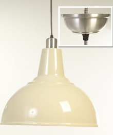 J D Kitchen Pendant in Cream