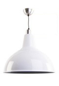 J D Kitchen Pendant in White