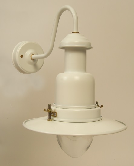 Small Fishermans Pendant in Chalk White