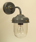 Stable Wall Lamp in Shingle Grey