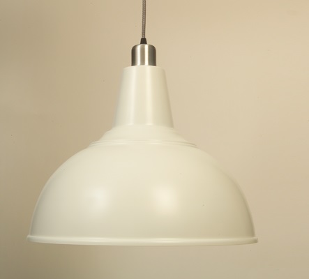 J D Kitchen Pendant in Chalk White
