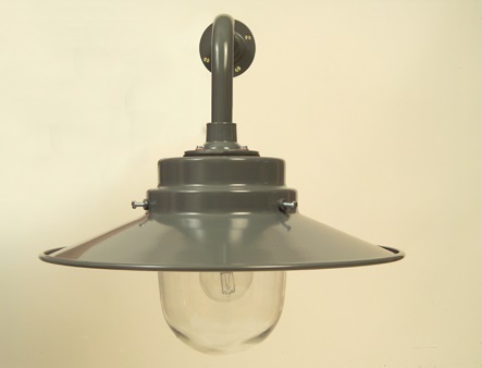 York Wall Lamp in Shingle Grey