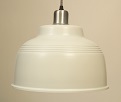 J D Cafe Pendant in Chalk White