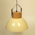 The Woody Pendant in Cream
