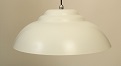The Retro Pendant Light in Chalk White